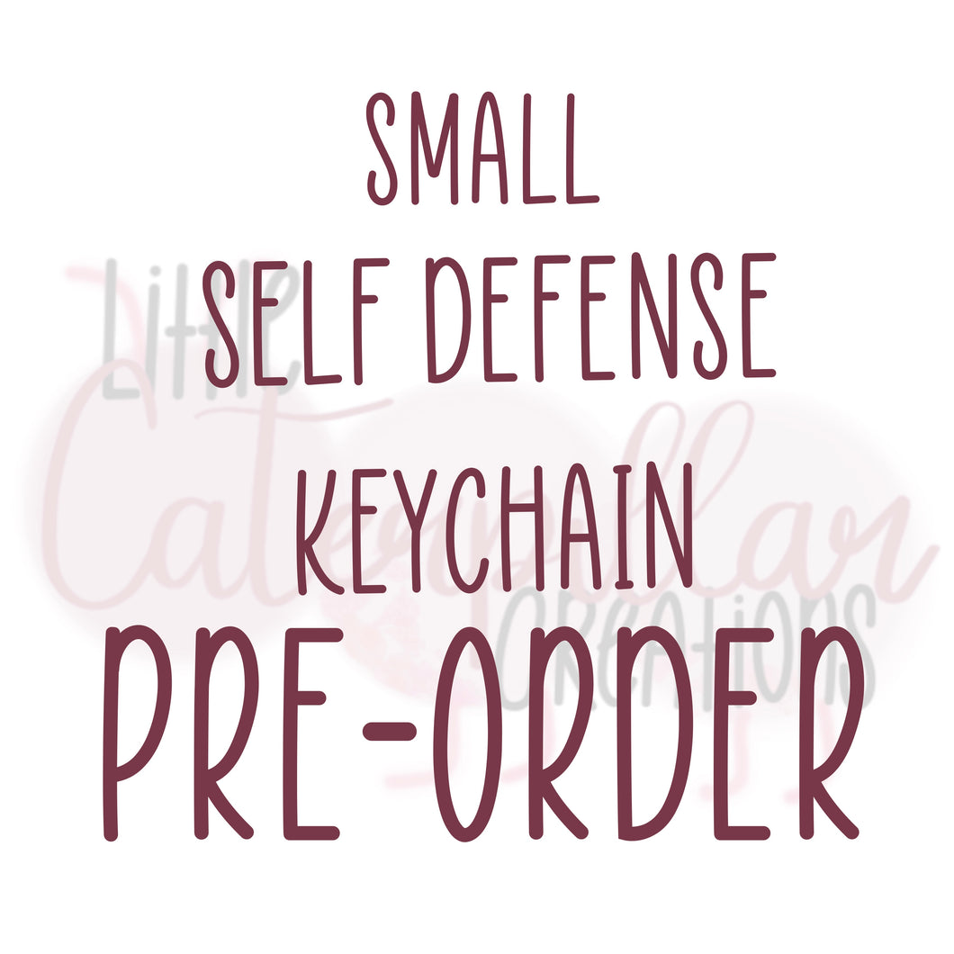 Small Self Defense Keychain PREORDER