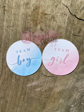 Load image into Gallery viewer, Gender Reveal Sticker Pack
