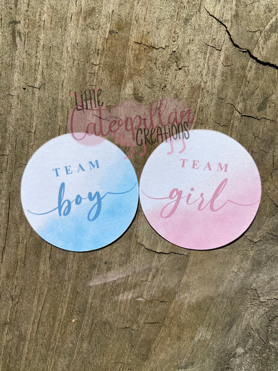 Gender Reveal Sticker Pack